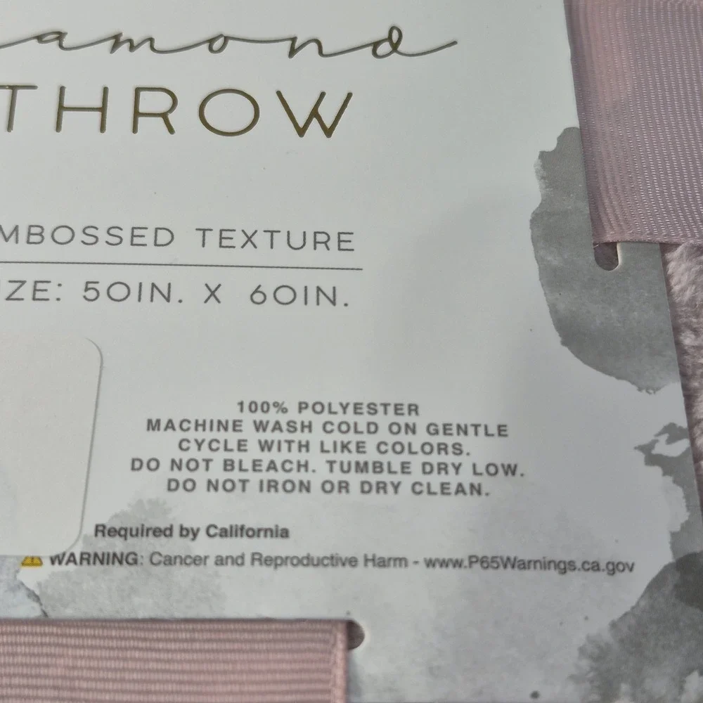 Home Collection jacquard diamond